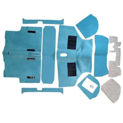 Carpete para o Chão do Carro Pos 73- "AZUL BÉBÉ" Carpete para o Chão do Carro Pos 73- "AZUL BÉBÉ"