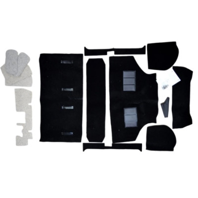 Carpete para o Chão MINI VAN/PICKUP Pos 73 - PRETA Carpete para o Chão MINI VAN/PICKUP Pos 73 - PRETA