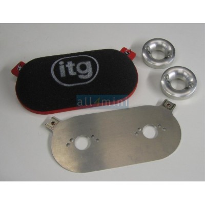 Filtro "ITG" para 2 Carburadores HS2 Filtro "ITG" para 2 Carburadores HS2