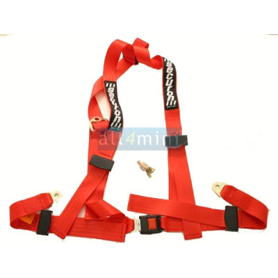 Cinto Segurança 3 Pontos - Vermelho Cinto Segurança 3 Pontos - Vermelho
