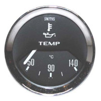 Manómetro Temperatura Óleo - Preto 50-140