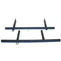 Parachoques Frente/Trás em Tubo - Preto