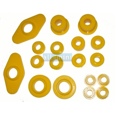 Kit Completo para Charriot Frente e Trás em Teflon Pós 76 Kit Completo para Charriot Frente e Trás em Teflon Pós 76