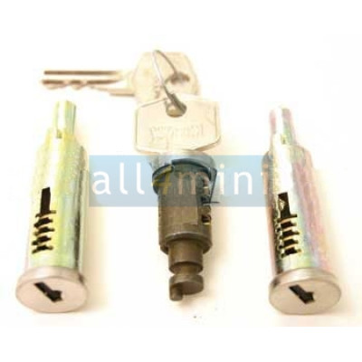 Kit de 3 canhões c/ chave de fechadura de porta e mala Mk3 Kit de 3 canhões c/ chave de fechadura de porta e mala Mk3