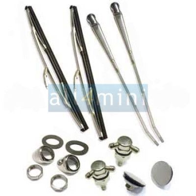 Kit de Escovas 10" e Esguichos Cromados Kit de Escovas 10" e Esguichos Cromados