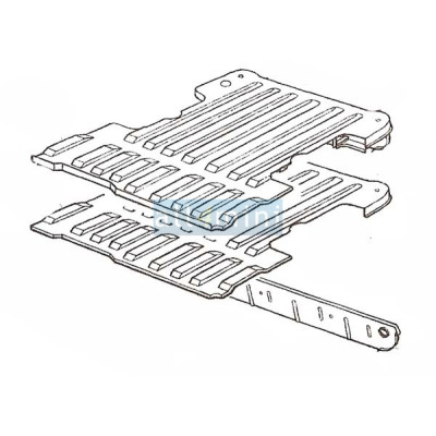 Chapa de Suporte Caixa de Carga Pickup/Van Chapa de Suporte Caixa de Carga Pickup/Van