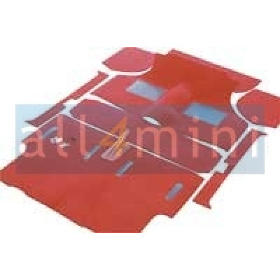 Carpete para o Chão do Carro Pre 73 - Vermelho Carpete para o Chão do Carro Pre 73 - Vermelho
