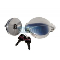 Tampão Gasolina MONZA Aluminio Polido - Com Chave