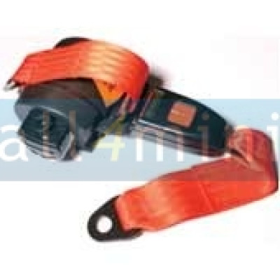 Cinto Tras C/Enrolador - Vermelho Cinto Tras C/Enrolador - Vermelho