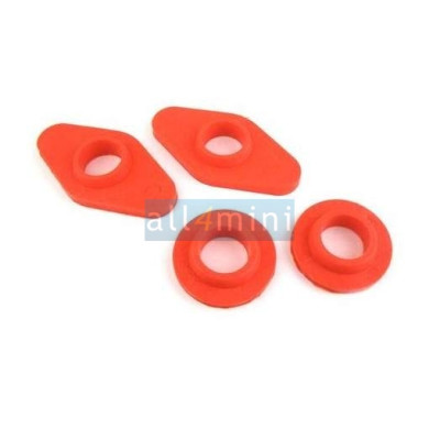 Borrachas do Charriot da Frente - Teflon Borrachas do Charriot da Frente - Teflon